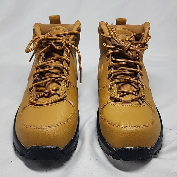 NIKE STYLE MANOA LTR (GS) WOMENS 5.5 SIZE CHILD 4Y COLORWAY WHEAT NEW - Picture 3 of 14